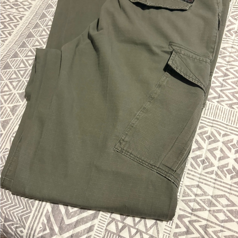Sean John Forest Green Cargo Pants